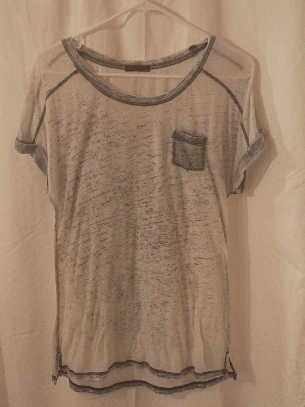 Shelia Rose Women's Size Large Grunge Rock Style Tee